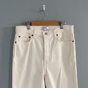 Re/Done Crop Jeans Size 29
